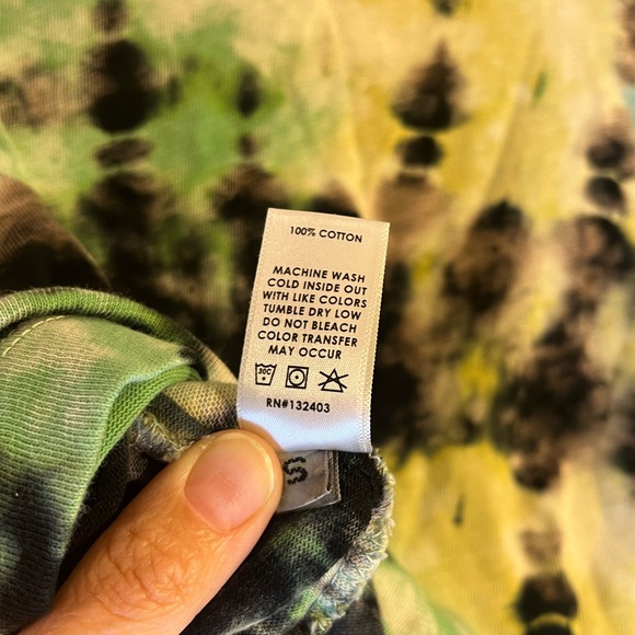 COTTON CITIZEN TOKYO LONG SLEEVE CROPPED TOP SIZE S - Picture 3 of 4